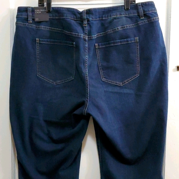 Lane Bryant Girlfriend Crop jeans NWT - Picture 7 of 10